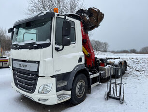 DAF CF450 / FASSI TZ12.2 hook lift truck