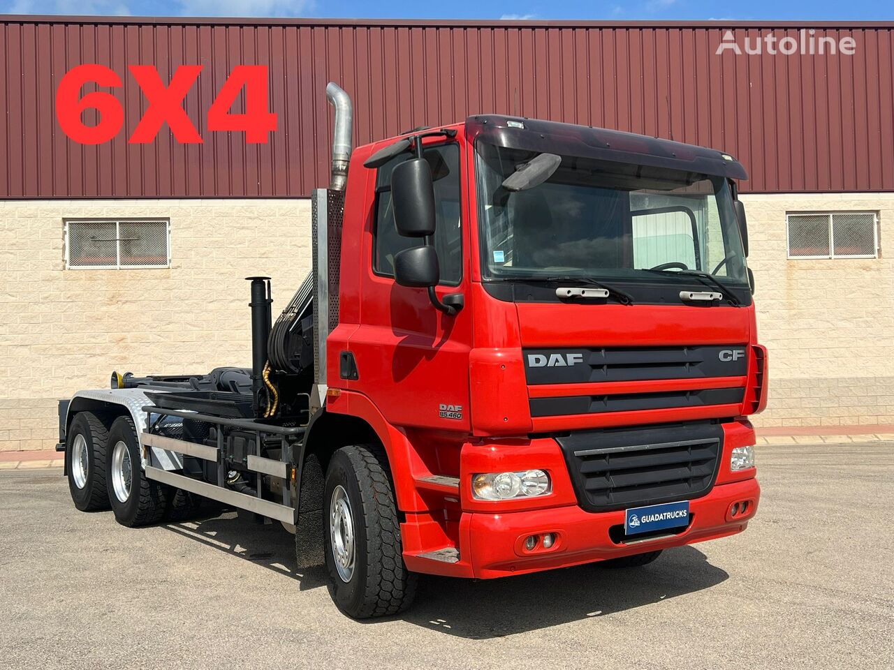 DAF CF85 hook lift truck