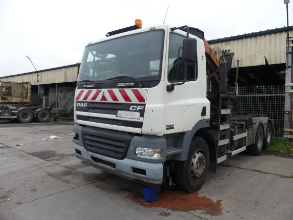 DAF CF85.380 hook lift truck