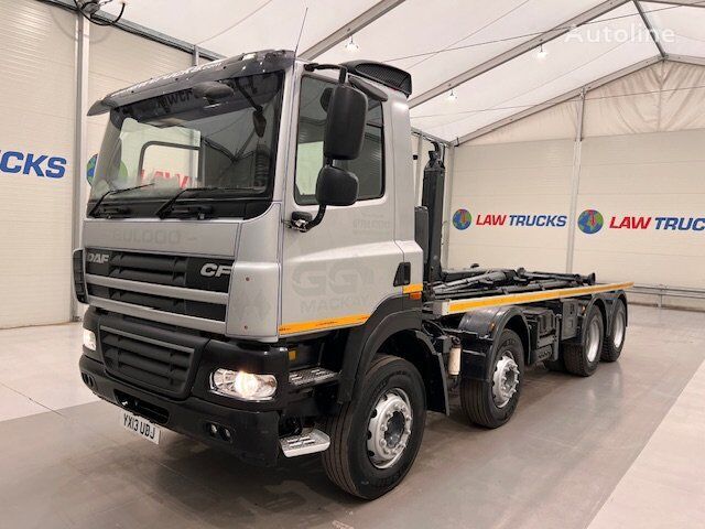 DAF CF85 410 8x4 Day Cab Hookloader Manual haakarm vrachtwagen