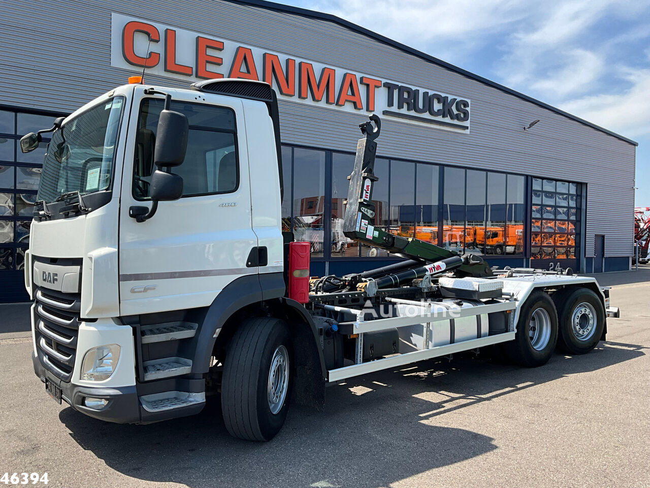 DAF FAN CF 480 Euro 6 Hyvalift 20 Ton haakarmsysteem hook lift truck - Autoline