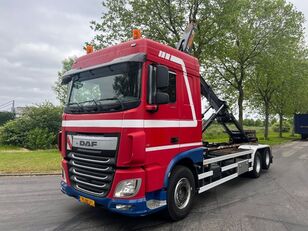 DAF XF 460 HIAB 26T HAAK hook lift truck