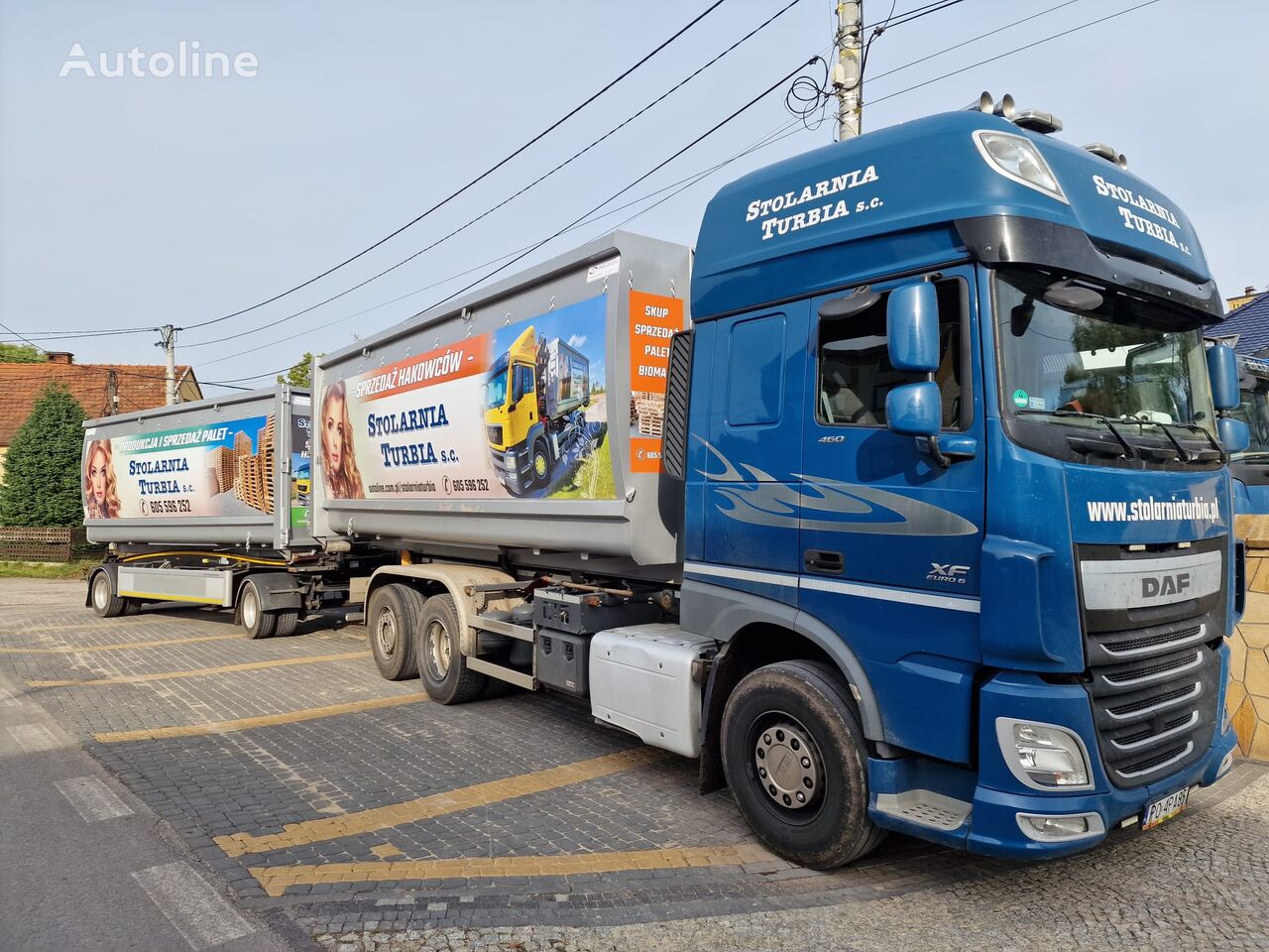 camion cu cârlig DAF XF460 FAR 6x2