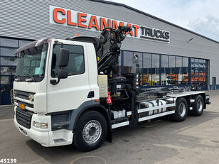 GINAF X 3232 S Euro 5 Manual Hiab 28 Tonmeter laadkraan hook lift truck