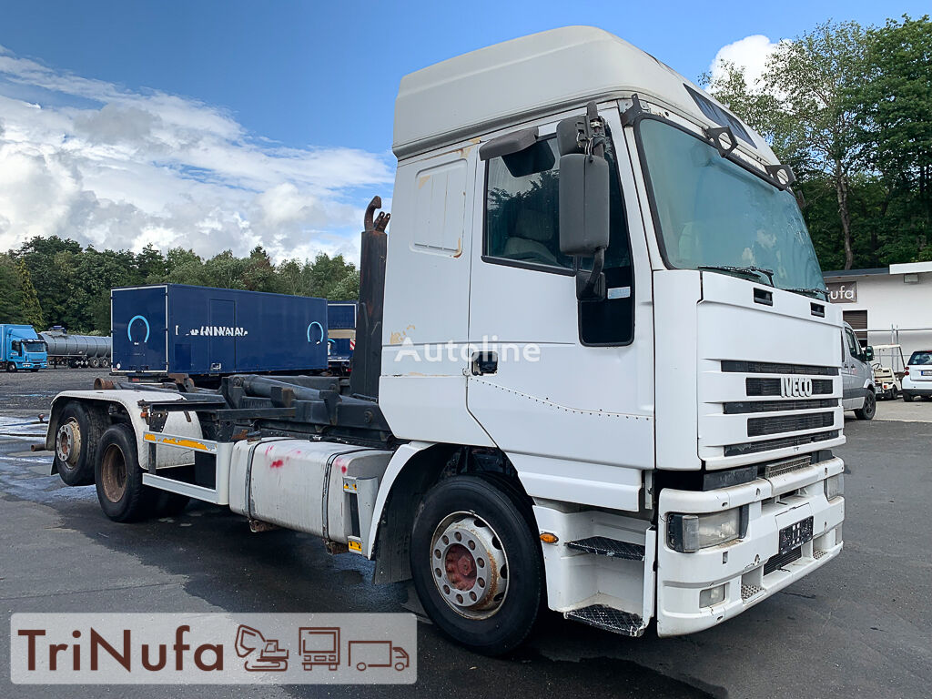 konkslift veoauto IVECO 240 E | Abrollkipper | 6 x 2 | Liftachse |