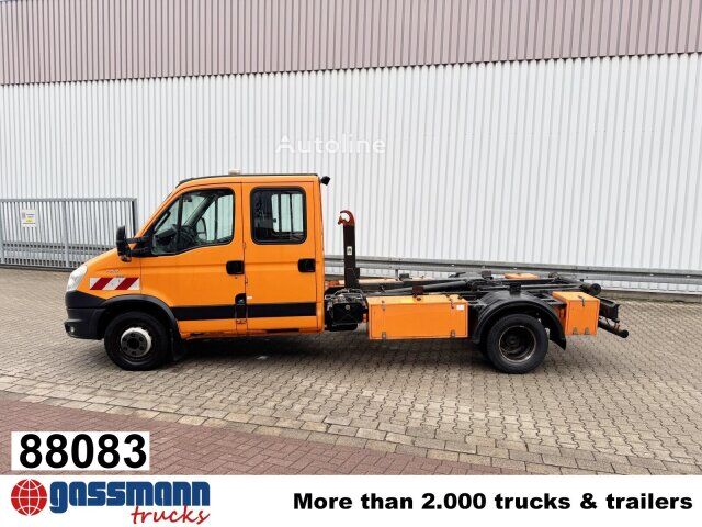 IVECO Daily 70C17 4x2 Doka, City-Abroller hook lift truck