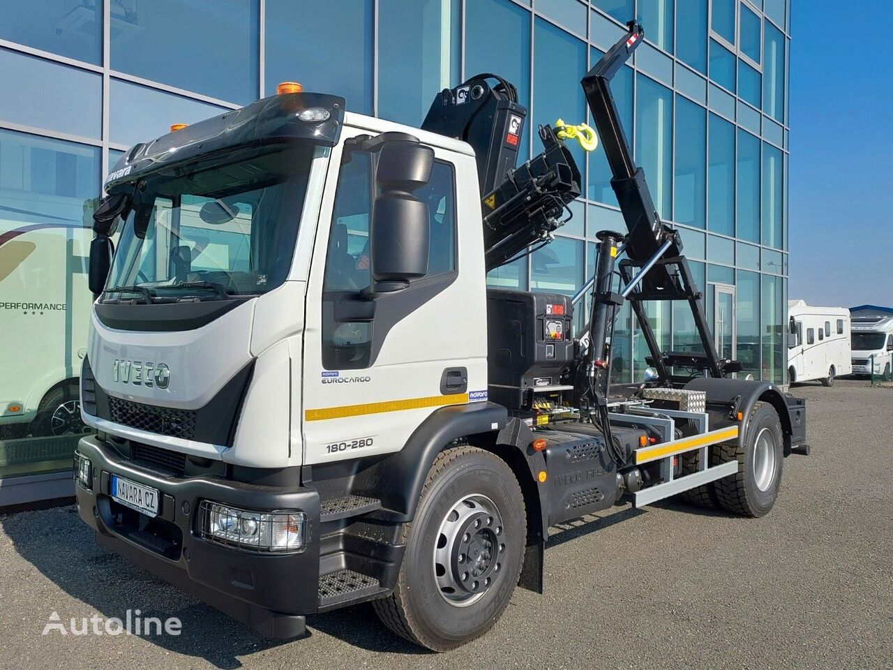 nový hákový nosič kontejnerů IVECO EUROCARGO 180E28