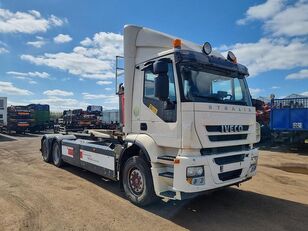 IVECO STRALIS 260 S 33 6X2 HOOKLIFT LPG haakarm vrachtwagen