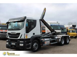 IVECO Stralis 460 + 6X2 + 20T hook lift truck