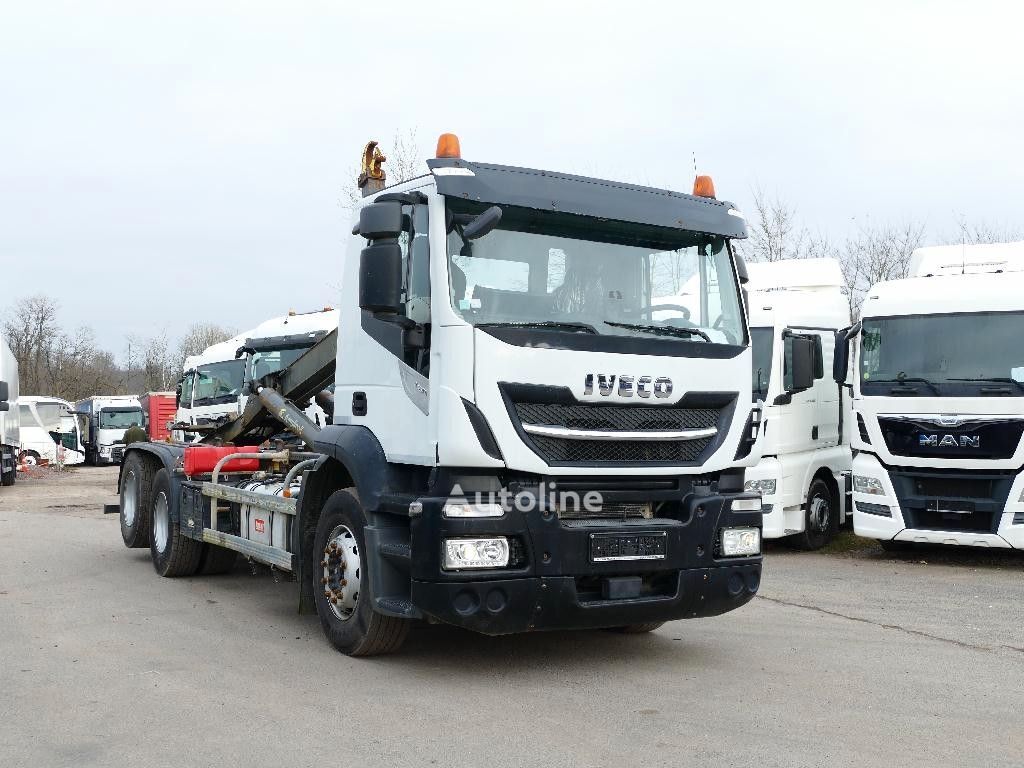 IVECO Stralis 460 Abrolkipper*Euro6* haakarm vrachtwagen