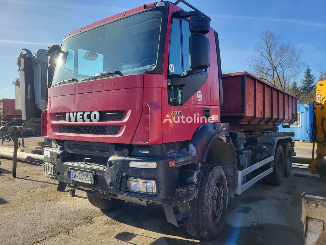 камион рол кипер IVECO TRAKKER 410 6X6