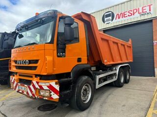 IVECO Trakker 450 meiller hook lift truck