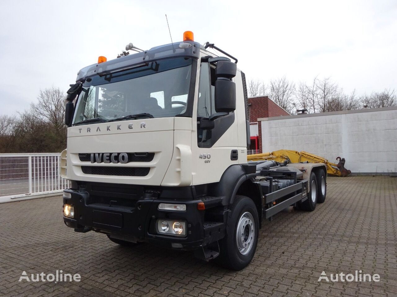 IVECO Trakker hook lift truck