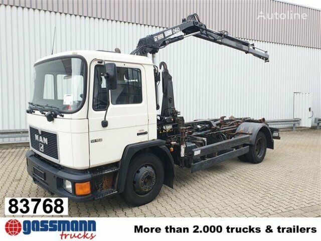 MAN 14.152 F 4x2 BB mit Kran Hiab 060-2 kancalı yükleyici - Autoline