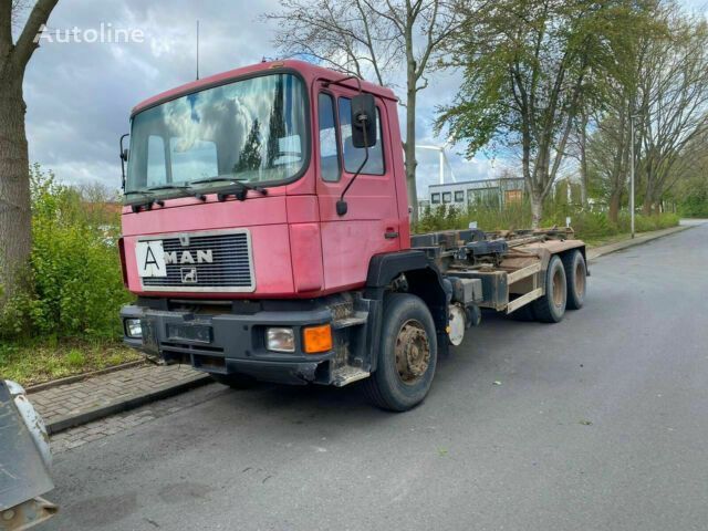 MAN 26.372K 6x4 Abrollkipper AHK Blatt/Blatt hook lift truck