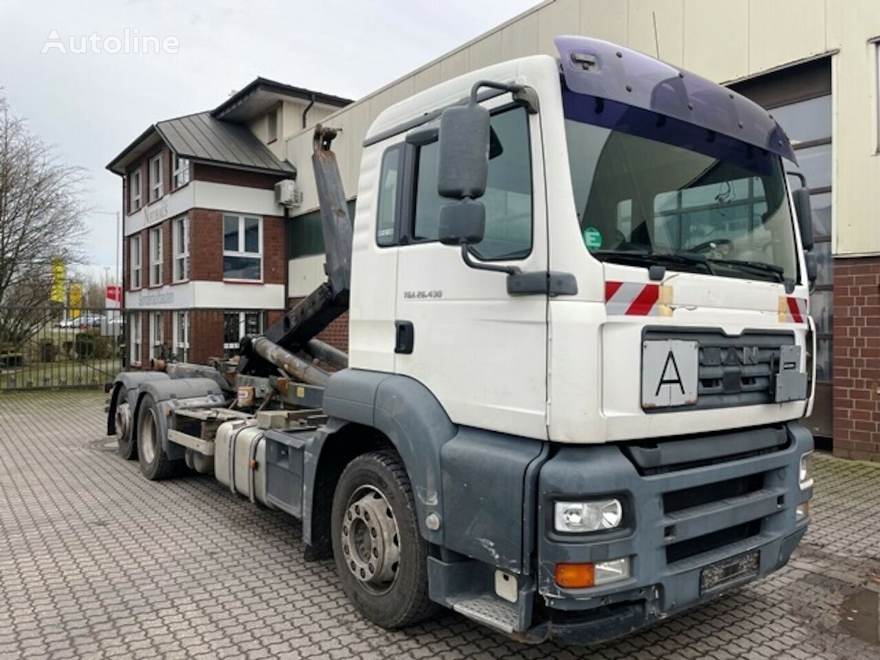 camion cu cârlig MAN 26.430 TGA Meiller RK 20.70