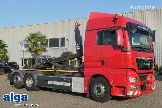 MAN 26.440 TGX LL 6x2, VDL S-21-6400, Klima, Navi Abrollkipper