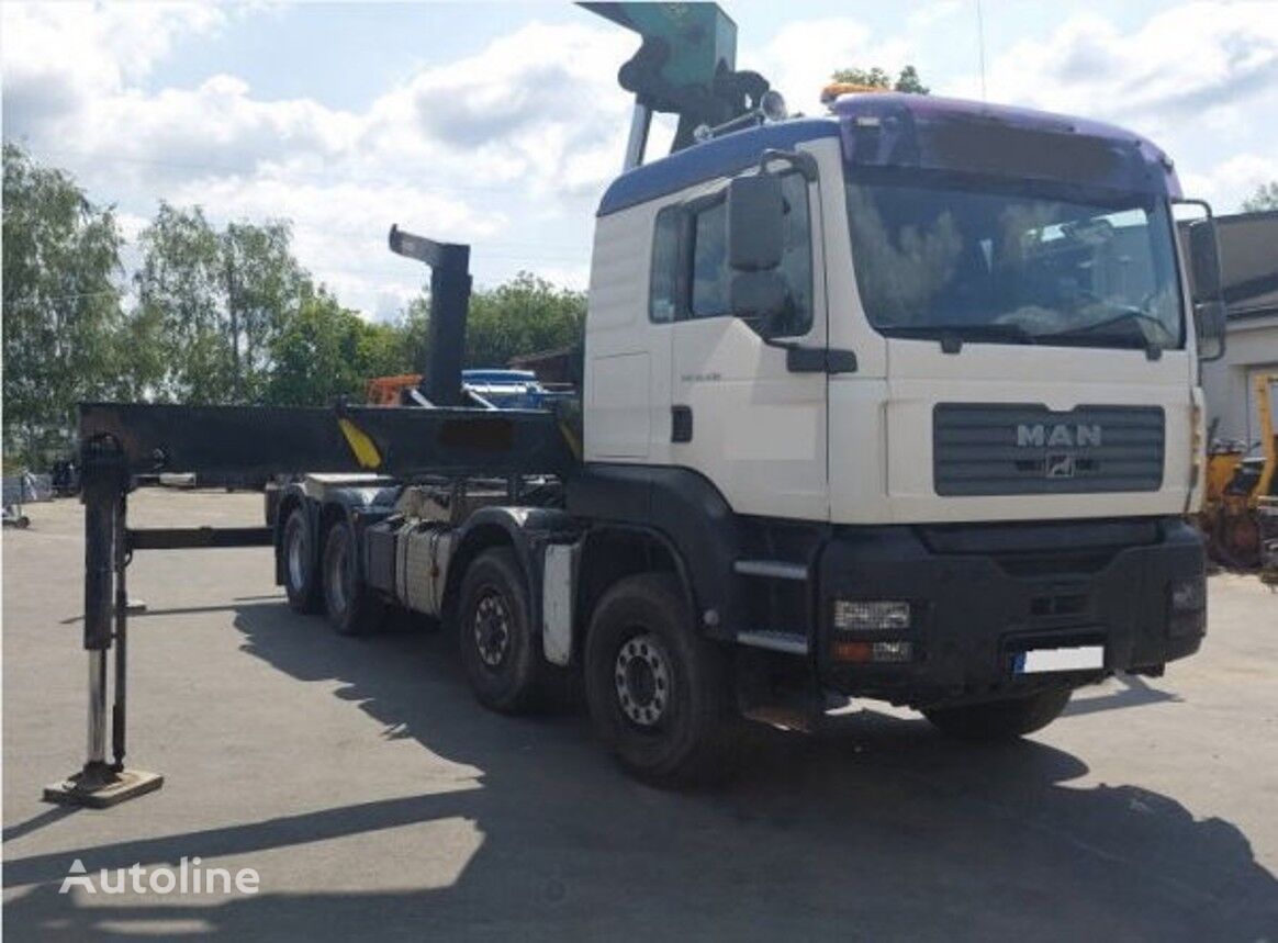 крюковой мультилифт MAN 8x6 TGA 35.430 +Palfinger: PT18 +20m PK36002