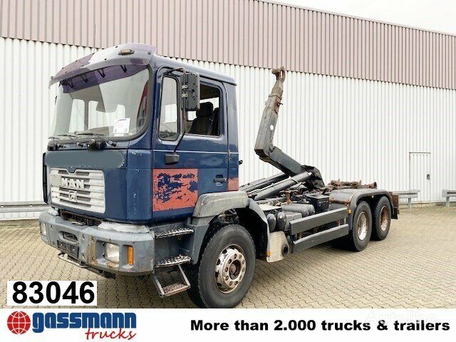 MAN T40 26.364/414 6x4, 6-Zylinder kamion s kukom