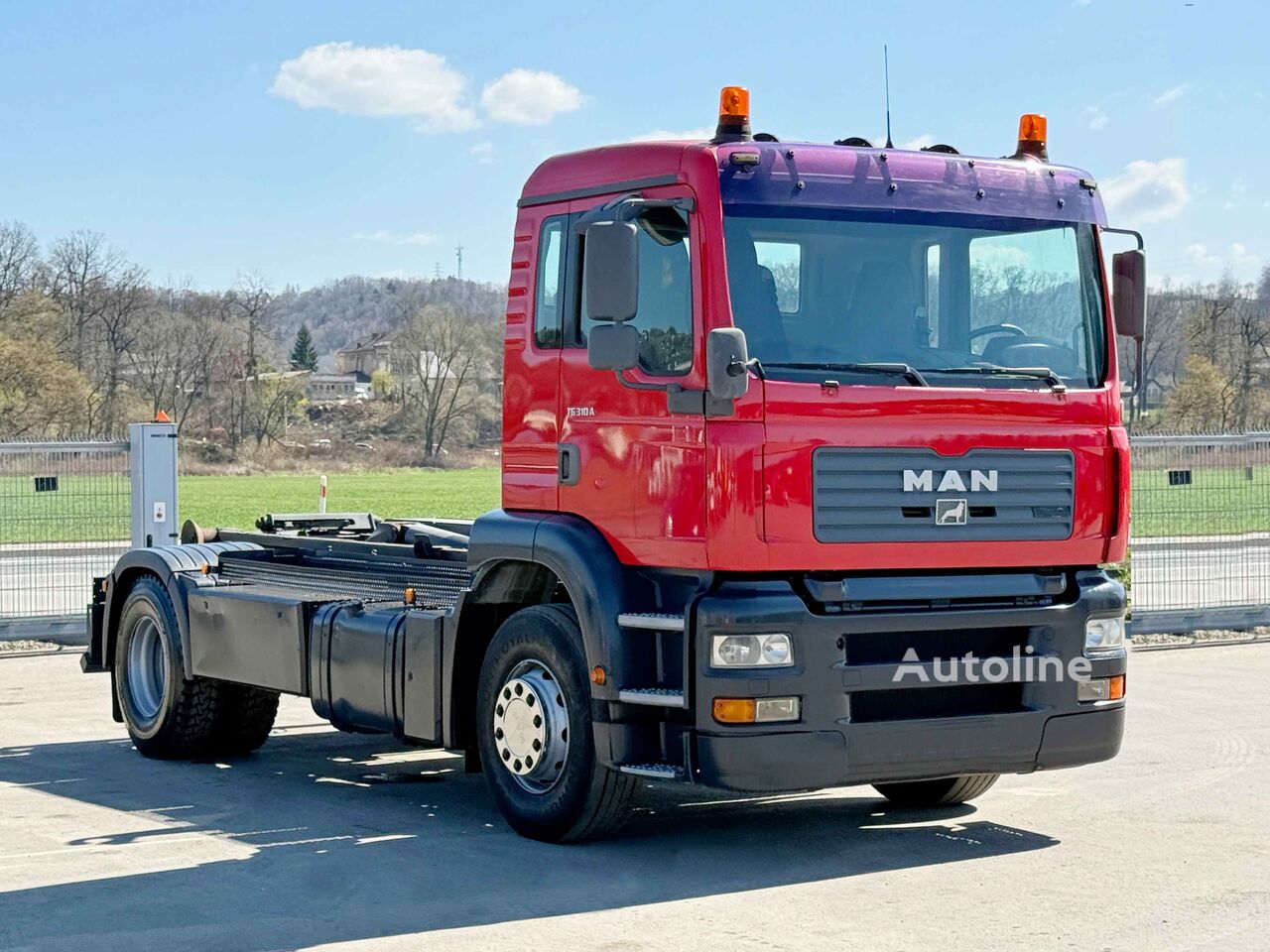 Крюковой мультилифт MAN TG 310 A * Abrollkipper * Top Zustand! - Autoline