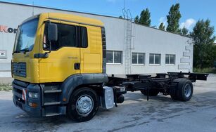 MAN TGA 18.310 podwozie do zabudowy rama BDF winda 4x2 7 metrów  hook lift truck