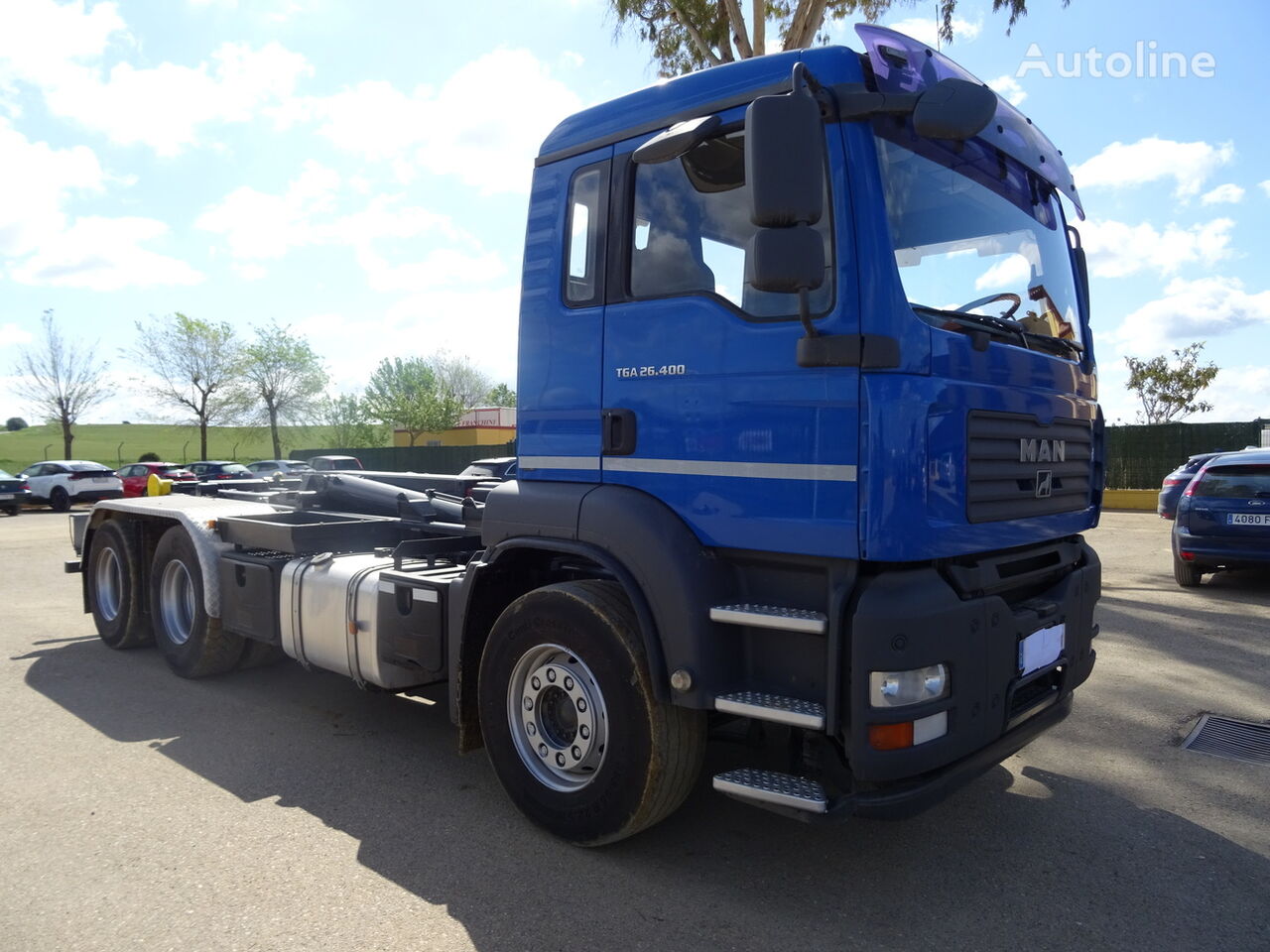 camion ampliroll MAN TGA 26 400