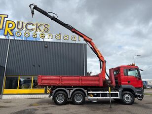 MAN TGA 26,400 + PALFINGER PK12,000 + TIPPER + CONTAINERSYSTEM + 6X4 cami&oacute;n con gancho