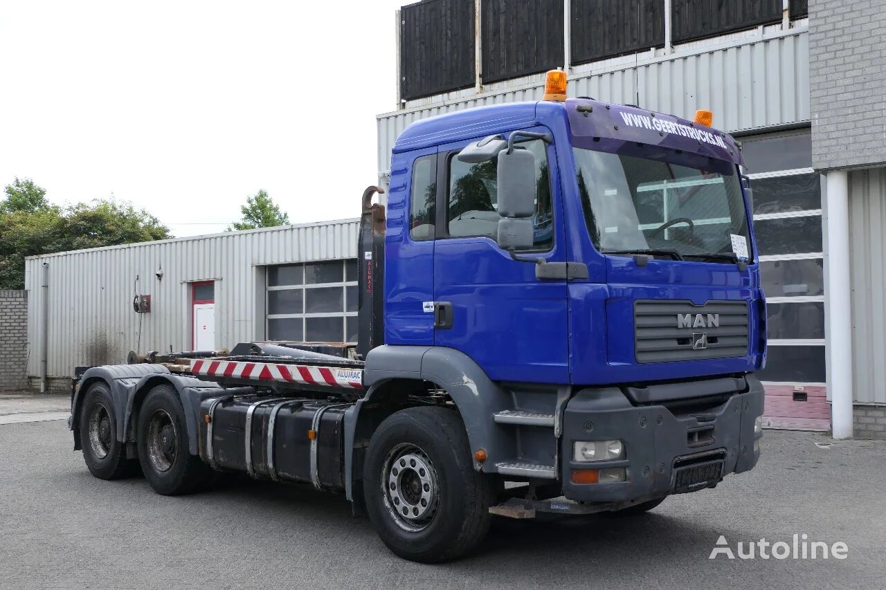 MAN TGA 26.410 | 6X4 | 27Ton Hooklift | 501172Km | 2002 | Manual | R hook lift truck