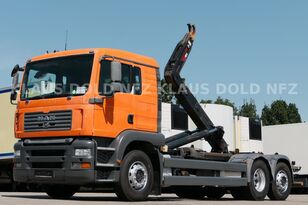 MAN TGA 26.480 Abrollkipper Unilift Lift-/Lenkachse haakarm vrachtwagen