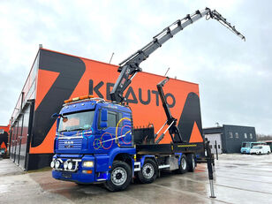 konkslift veoauto MAN TGA 35.480 8x2*6 HIAB 422E-6 + JIB / MULTILIFT 20 ton / L=4800 m