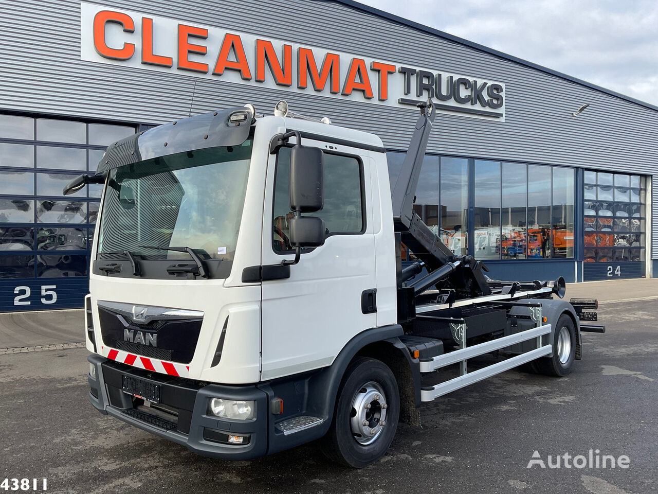 крюковой мультилифт MAN TGL 12.220 Euro 6 12 Ton haakarmsysteem