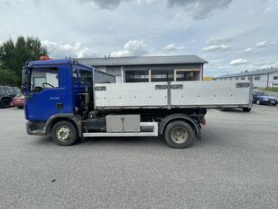 camion ampliroll MAN TGL 8.150 4&times;2 Multilift koukku ja aurapuskuri