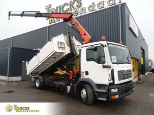 MAN TGM 15.240 + PALFINGER PKG 12001+ HOOKSYSTEM hook lift truck