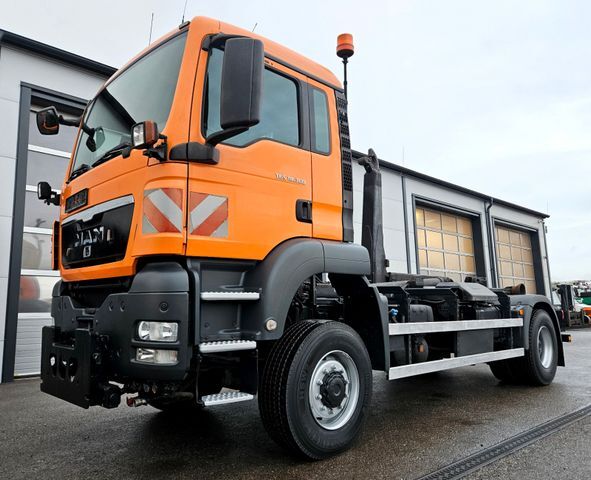 camion ampliroll MAN TGS 18.360 4x4 BL Euro5  Winterdienst Meiller