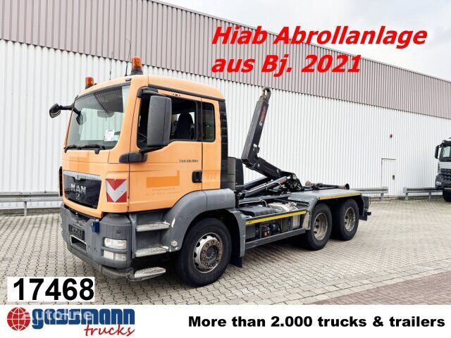 MAN TGS 26.360 hook lift truck