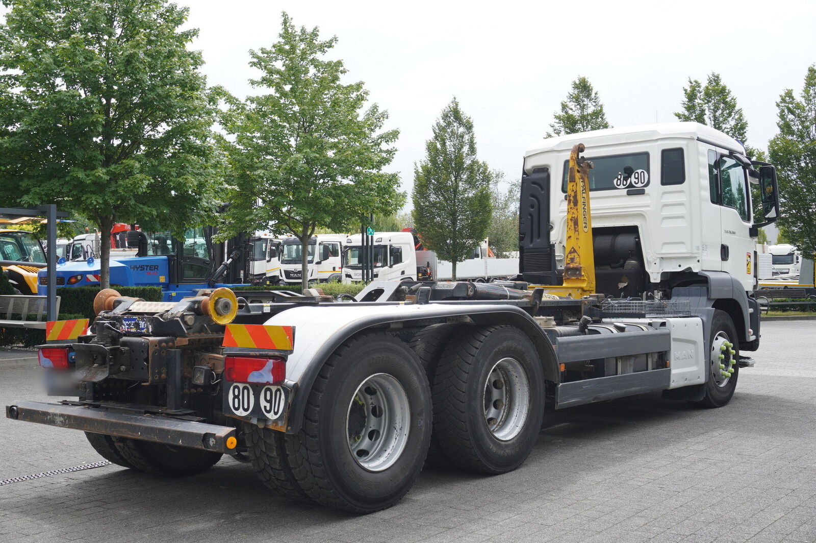 MAN TGS 26.360 6×4 BB / 160 tho. km / Palfinger hooklift