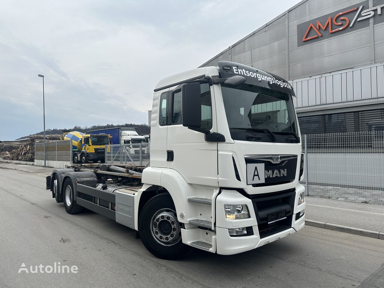 konkslift veoauto MAN TGS 26.400 BL Abrolkiper