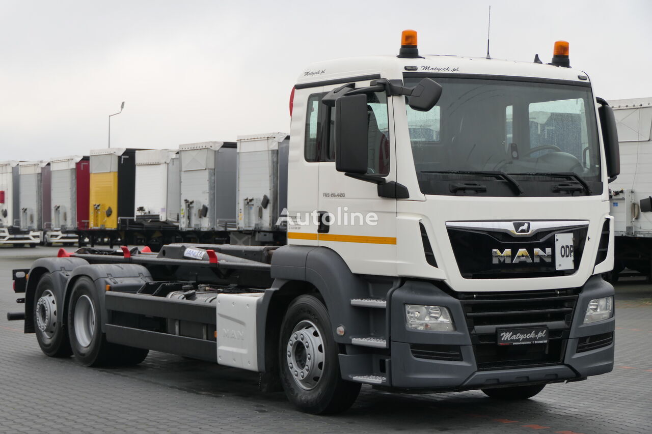 MAN TGS 26.420  kamion s kukom