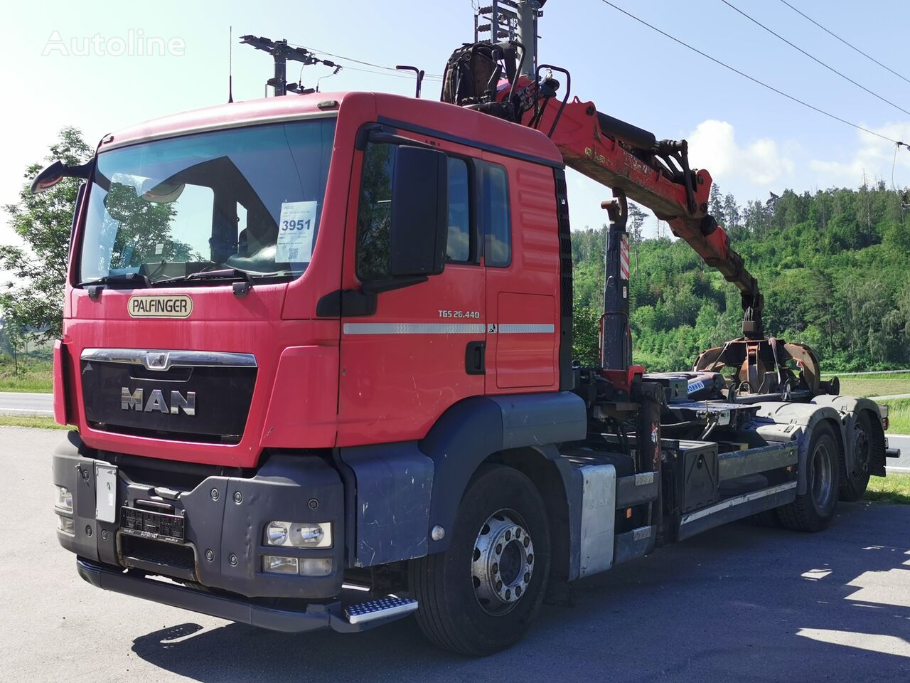 camião polibenne MAN TGS 26.440