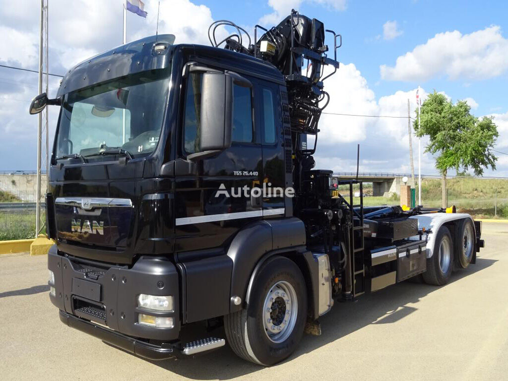 camion ampliroll MAN TGS 26 440