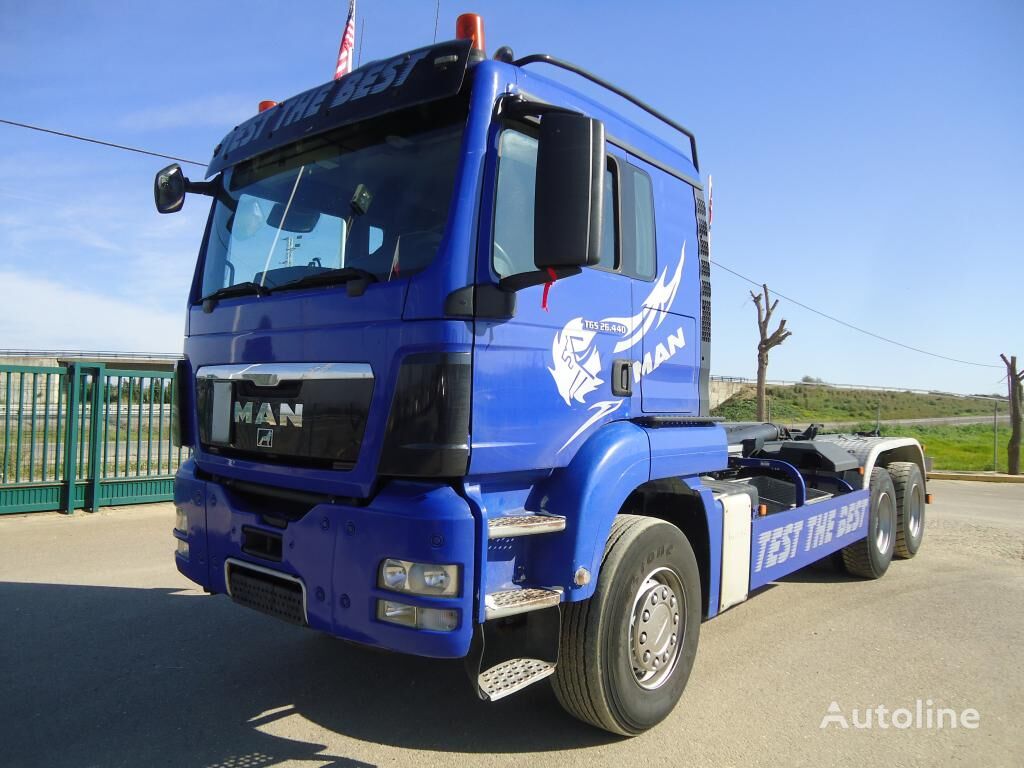 camion ampliroll MAN TGS 26 440