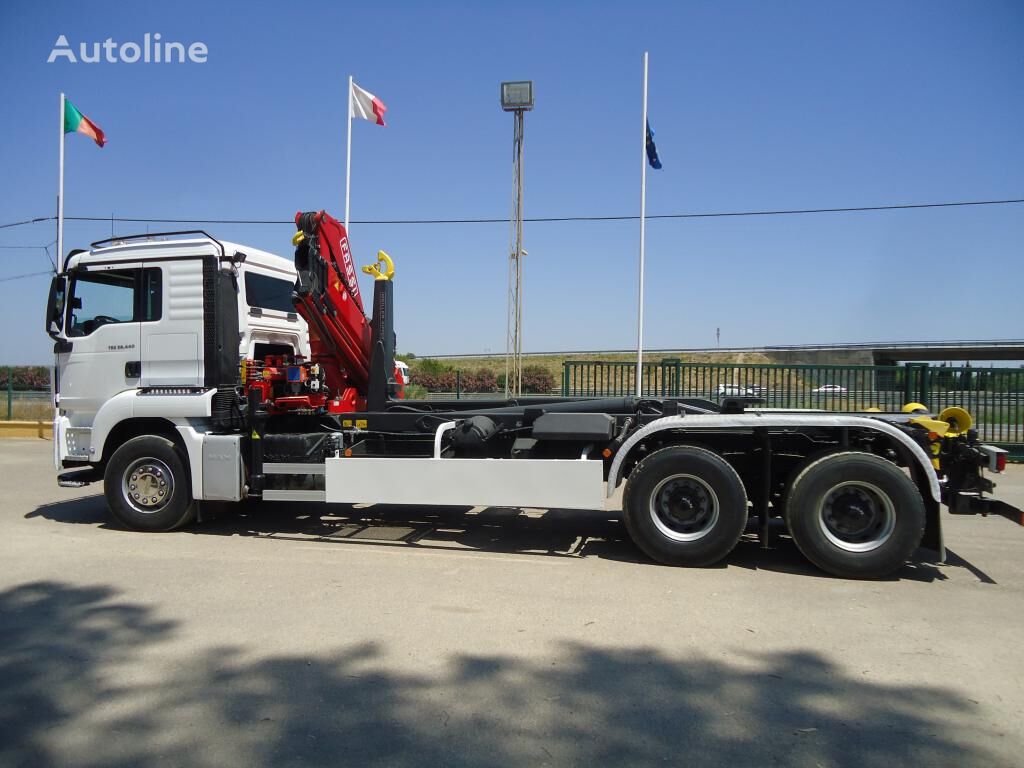 MAN TGS 26 440 kancalı yükleyici