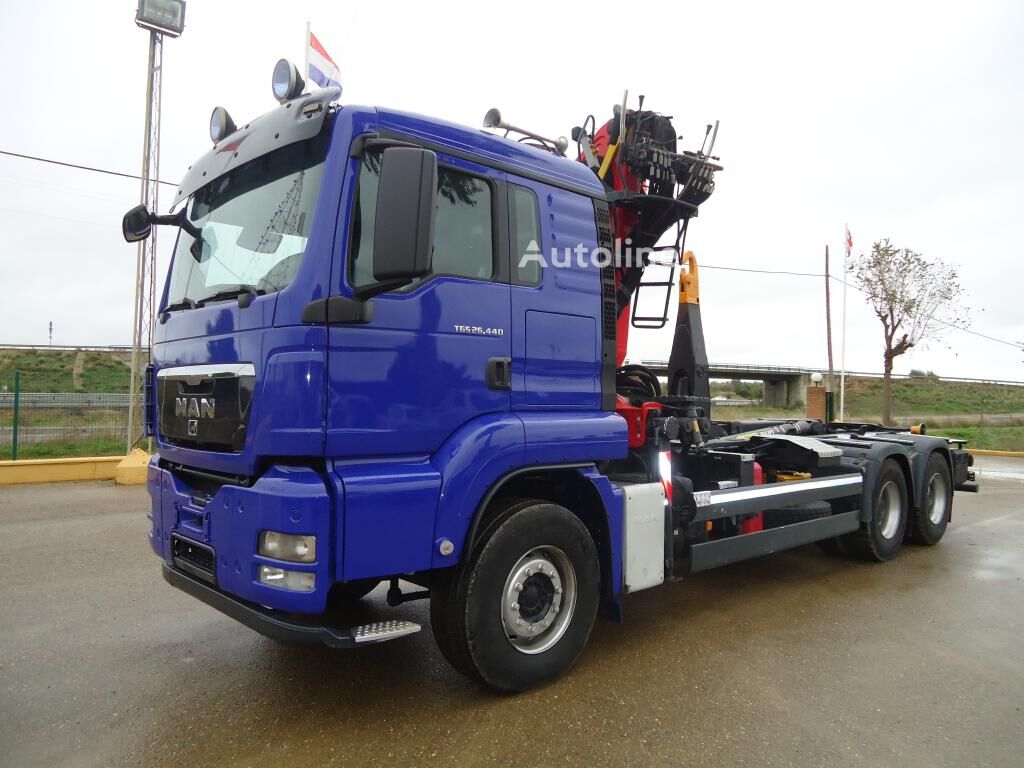 camion ampliroll MAN TGS 26 440