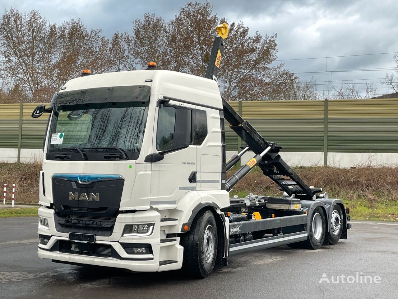 neuer MAN TGS 26.470 6x2 Hyva 20-60   Abrollkipper