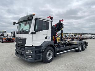 new MAN TGS 26.480  hook lift truck