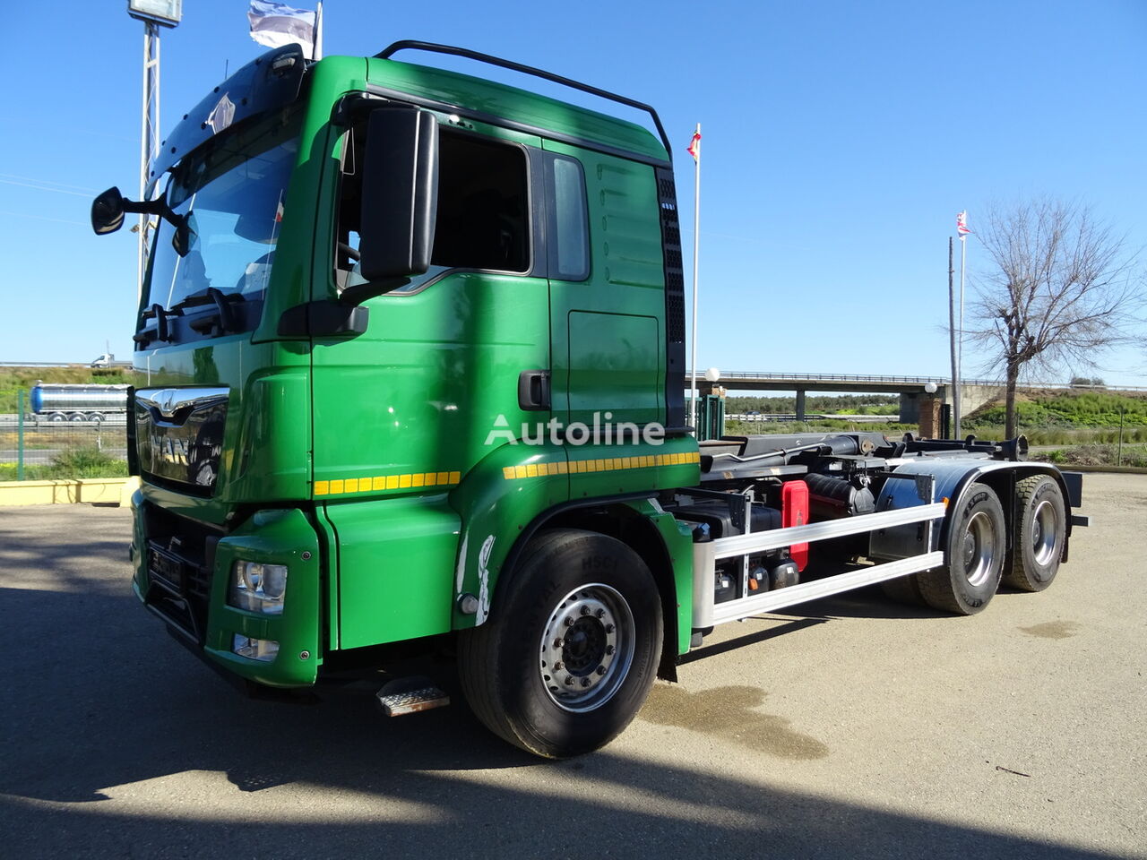 camion ampliroll MAN TGS 26 480