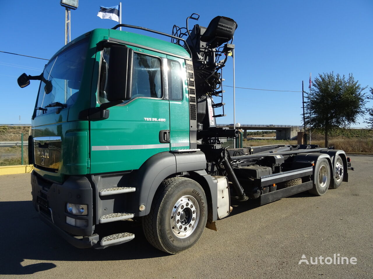 camion ampliroll MAN TGS 26 480