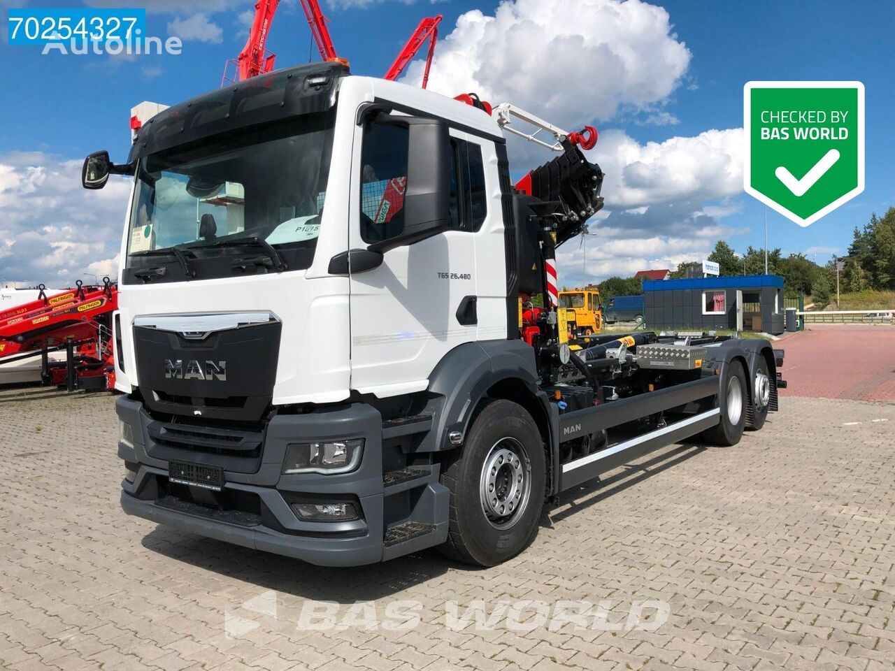 nieuw MAN TGS 26.480 6X2 haakarm vrachtwagen