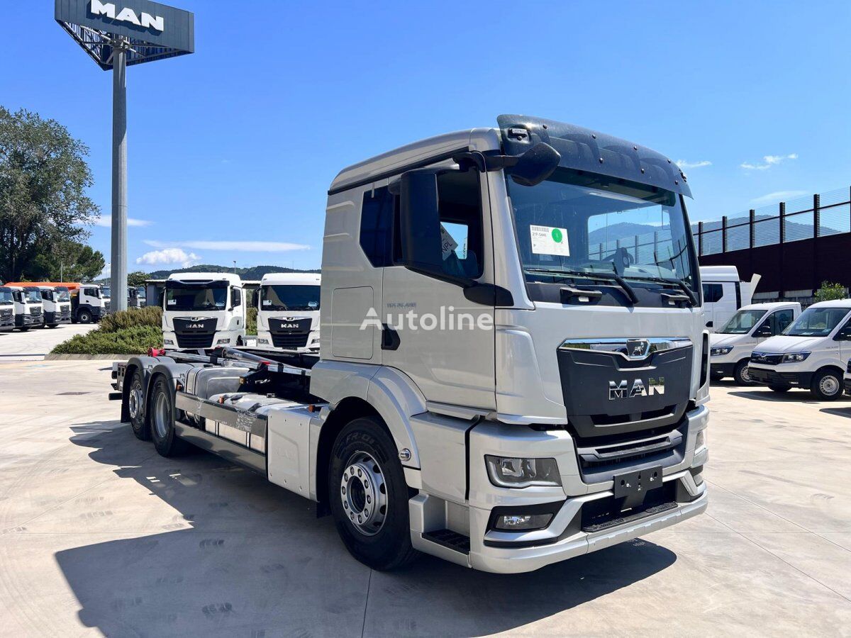 MAN TGS 26.480 LL CH SCARRABILE 2023-163 kamion rol kiper