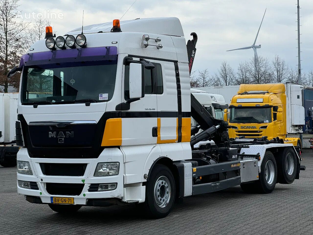 MAN TGS 28.400 6x2 HIAB Haakarm Euro 5 camión con gancho